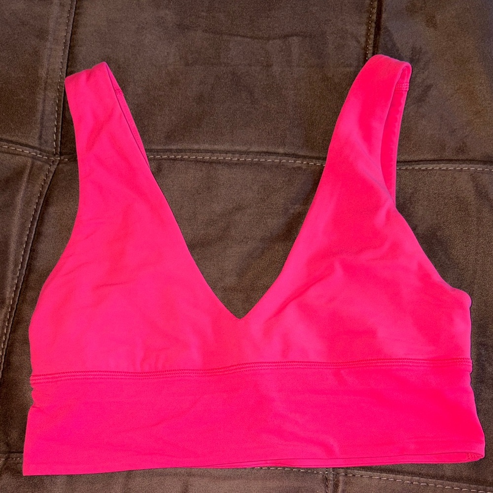 Bold Pink Women's Align Sports Bra